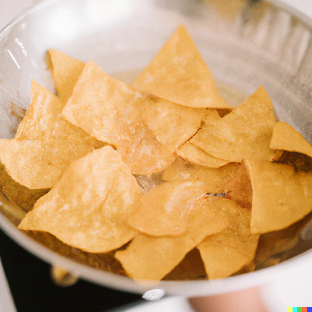 Make Mexican Chilaquiles Rojos with Fried Eggs